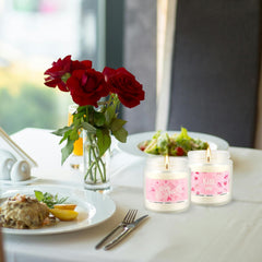 Wfmolcand jasmine-scented candle enhances elegant home décor