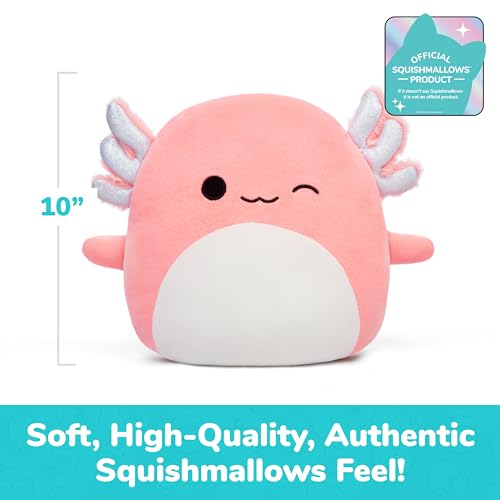 What Do You Meme Archie Axolotl plush face shot emphasizes cute design for stress relief