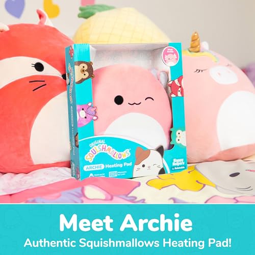 What Do You Meme Archie Axolotl heating pad microwavable closeup shows portable warmth for cramps and tension