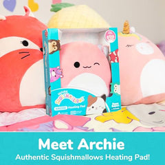 What Do You Meme Archie Axolotl heating pad microwavable closeup shows portable warmth for cramps and tension