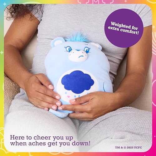 WHAT DO YOU MEME Grumpy Bear cloud belly badge adds character and charm.