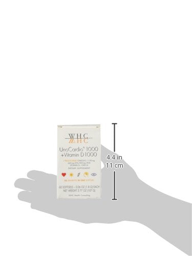 WHC UnoCardio 1000 sustainability note reflecting sustainable fisheries sourcing.
