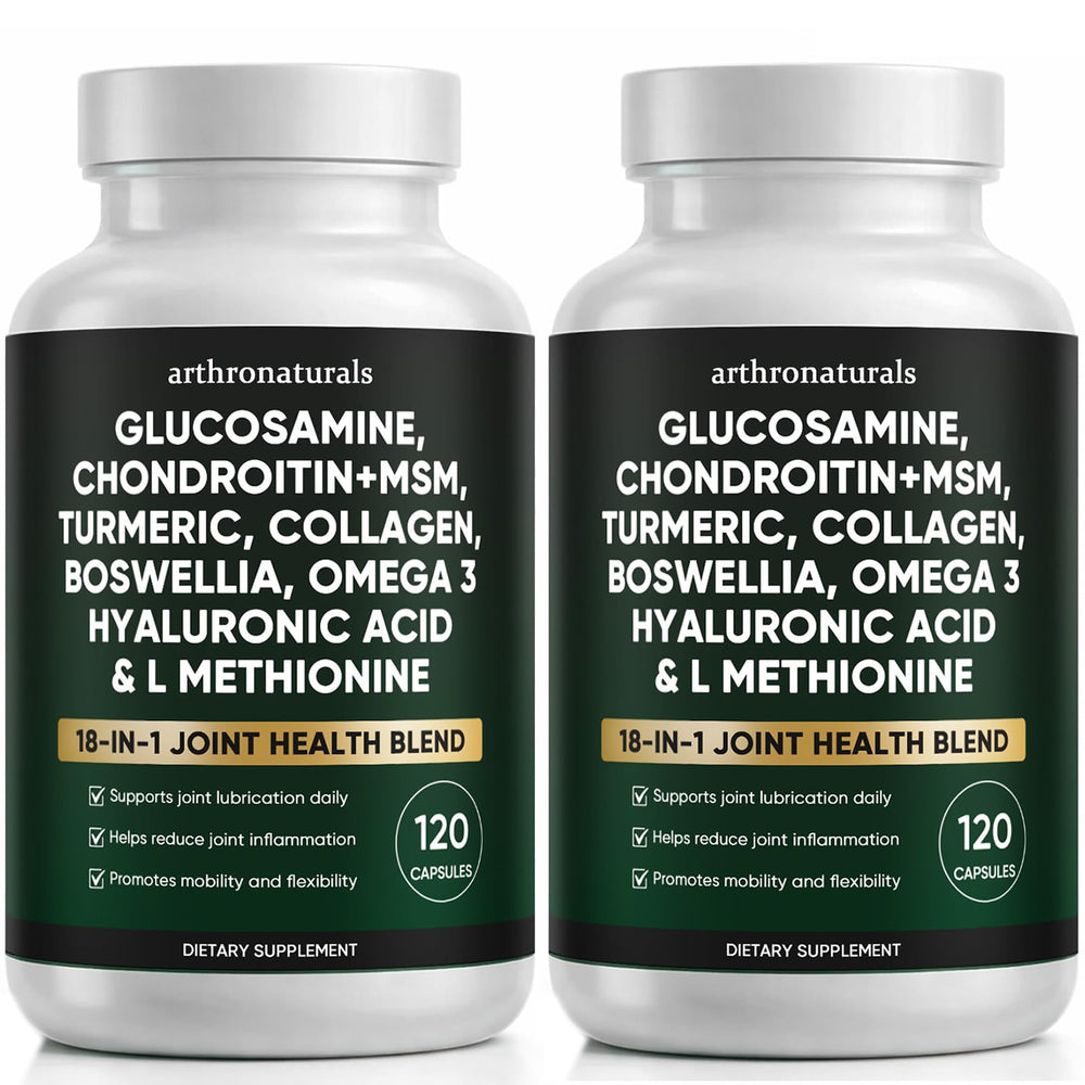 WHDEOW Arthronaturals bottle with clean daily joint support label