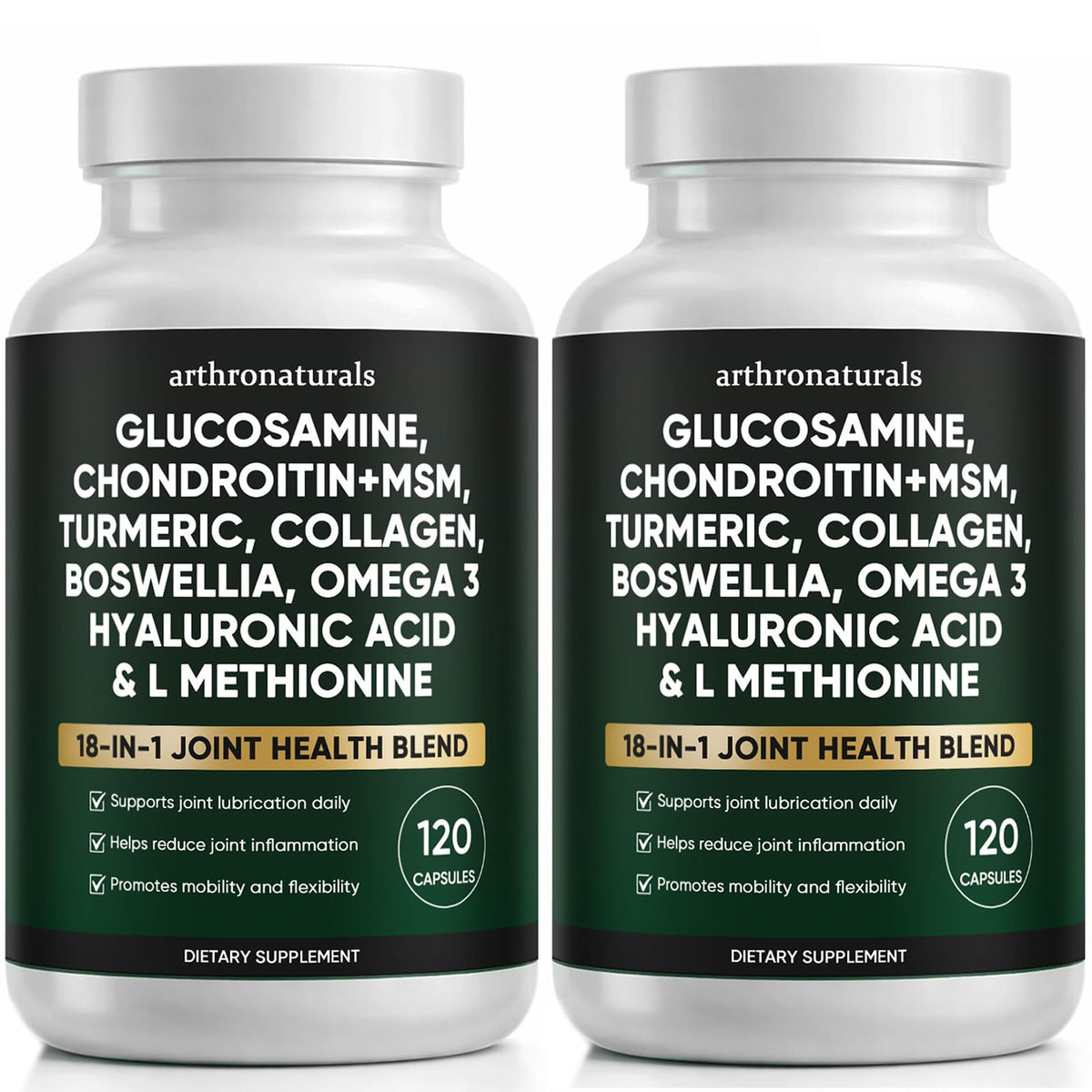 WHDEOW Arthronaturals bottle with clean daily joint support label