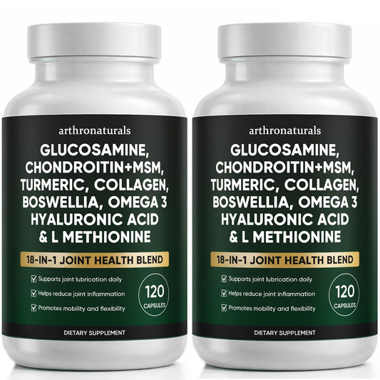 WHDEOW Arthronaturals bottle with clean daily joint support label