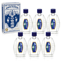 White Flower Balm Oil 20ml bottle for on-the-go relief.