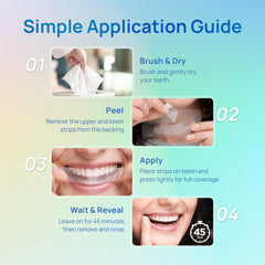 Whitebite Pro sensitive-teeth friendly formula with potassium nitrate supports comfortable daily whitening.