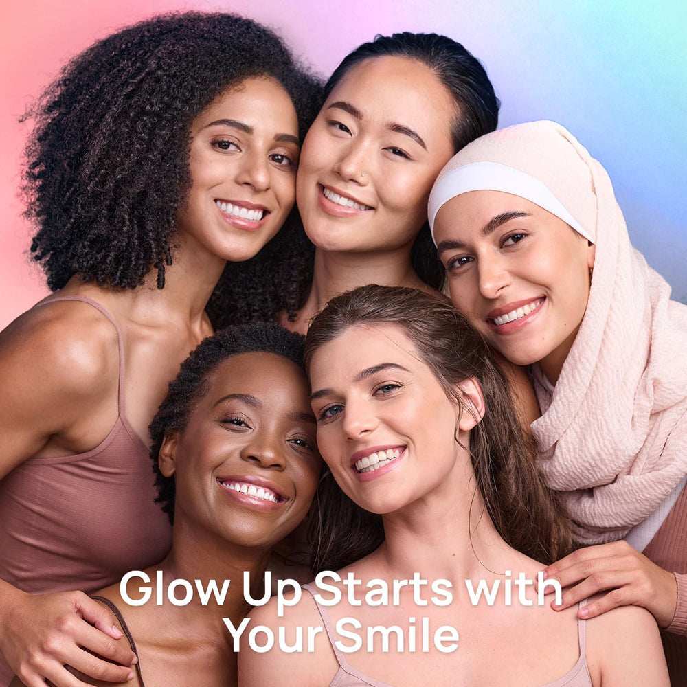 Whitebite Pro smile-progress view shows noticeable whitening over multiple uses.