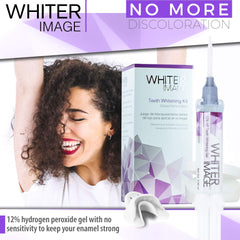 Whiter Image Deluxe Daily Routine highlights simple steps for at-home whitening.