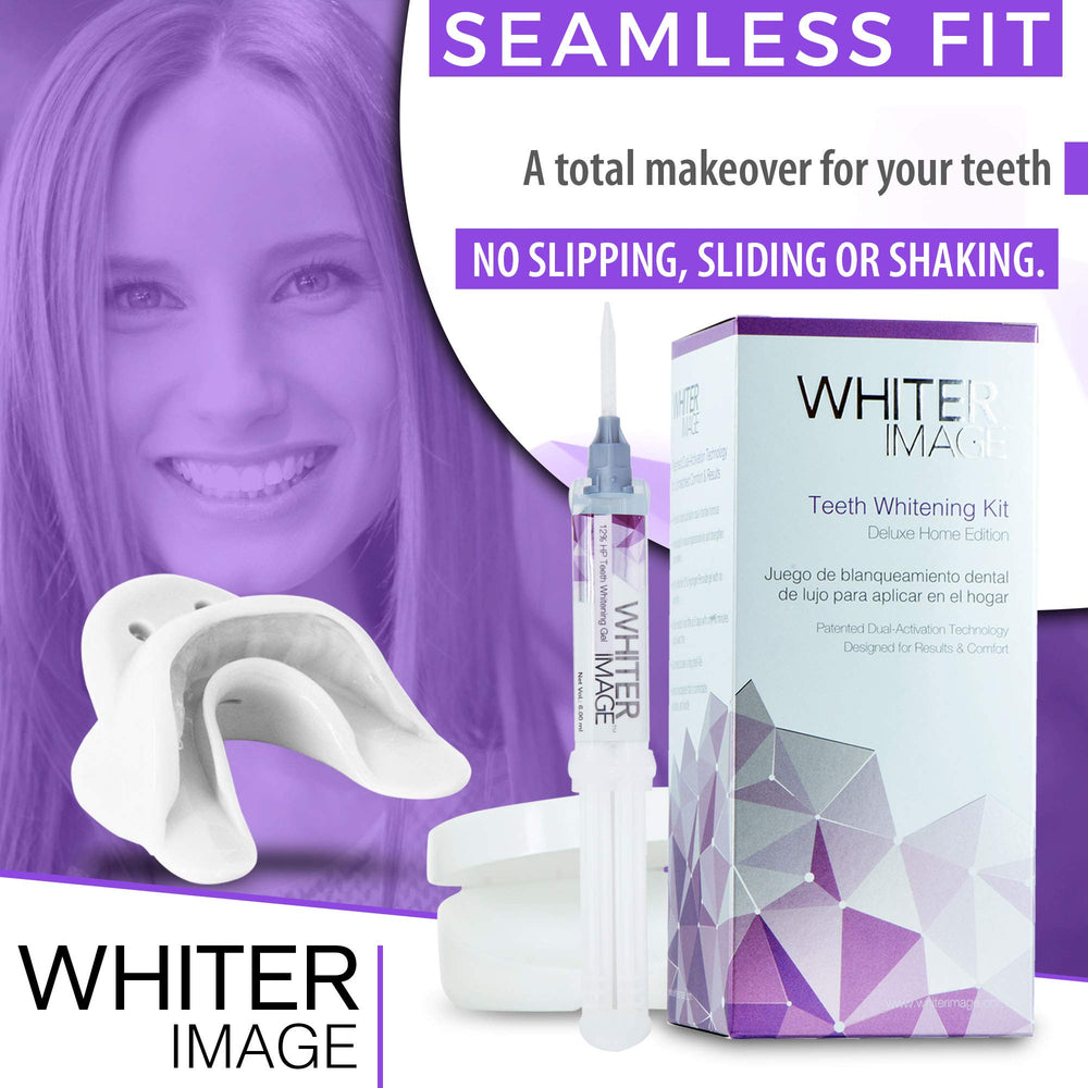 Whiter Image Deluxe plaque-bacteria-dissolve feature helps reduce buildup.