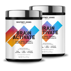 Whitney Johns Brain Activate on desk during study or work sessions.