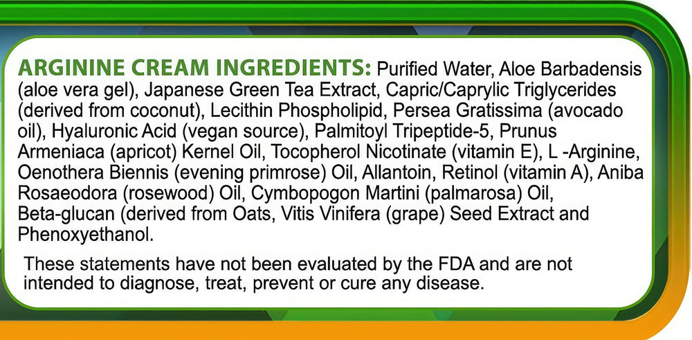 Whole Family Products Arginine Cream application image shows easy application