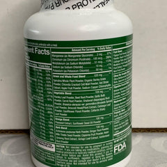 Three pills per day from Whole Nature multivitamin for complete daily nutrition
