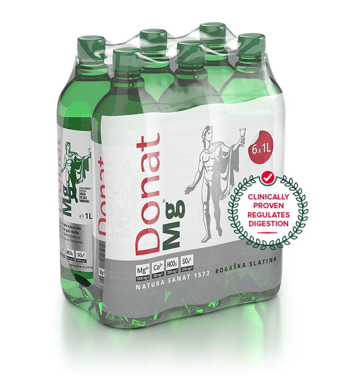 Wholefood Earth Donat Mg water bottle front showing natural hydration