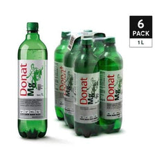 Wholefood Earth Donat Mg water label closeup highlighting magnesium content