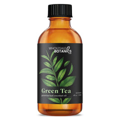 Wholesale Botanics Green Tea Essential Oil in a diffuser promoting a tranquil space