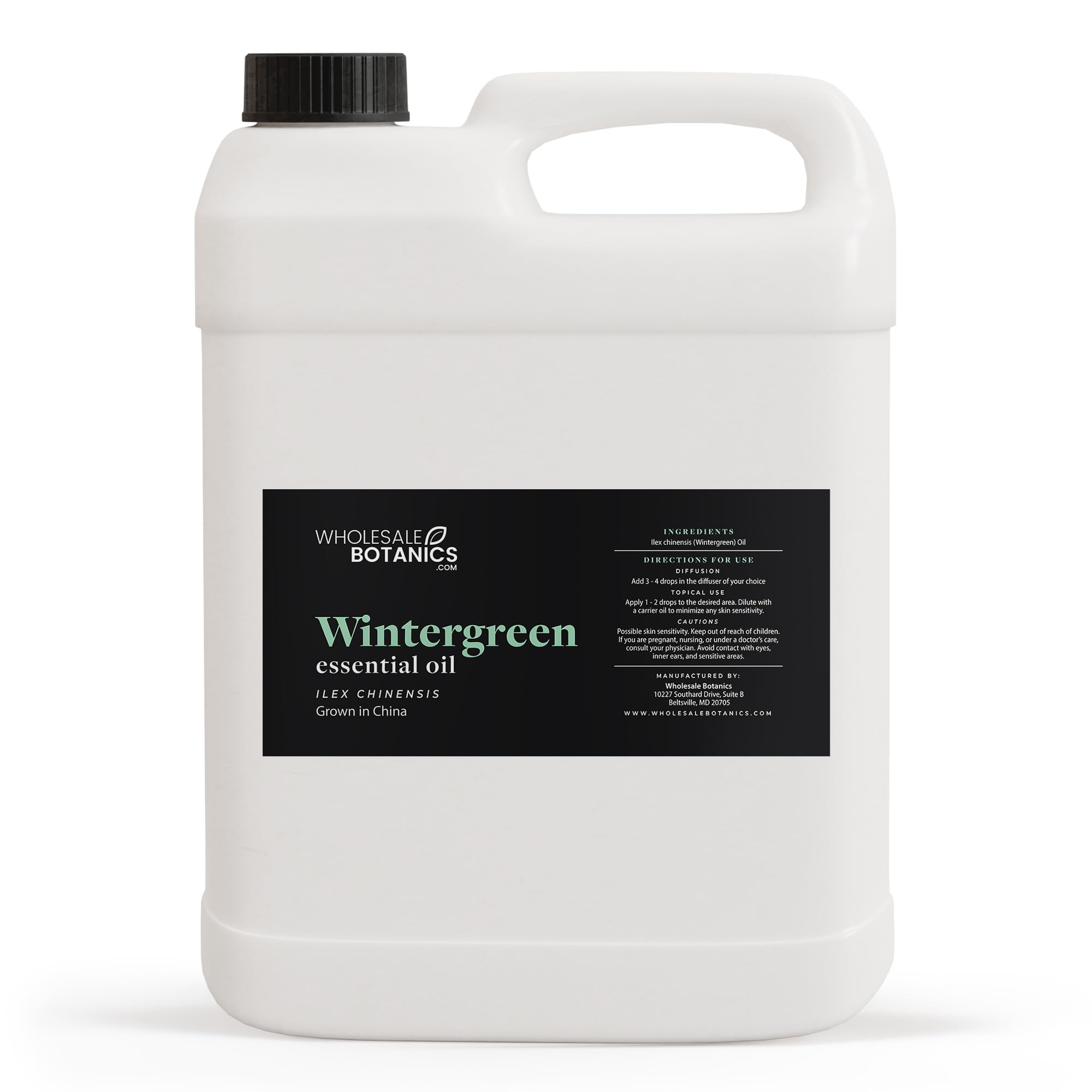 Wholesale Botanics Wintergreen essential oil 128-oz packaging ready for bulk use