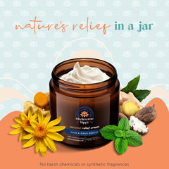 Wholesome Hippy balm nose-use demonstrates quick refreshment and cooling sensation.
