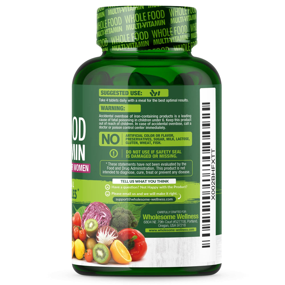 Wholesome Wellness herbal extracts and greens blend image.