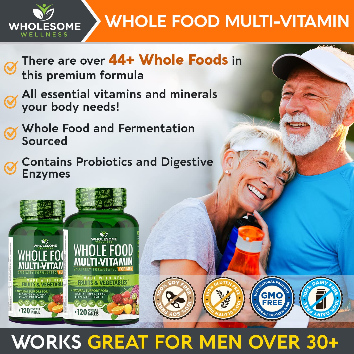 Wholesome Wellness tablets and enzymes emphasize digestion and absorption support