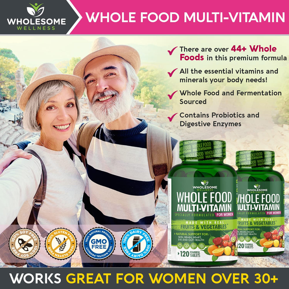 Wholesome Wellness tablets dosed packaging ready for daily use.