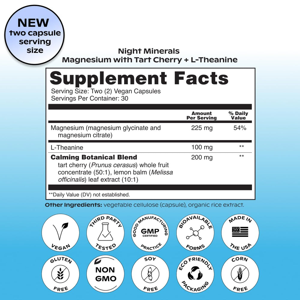 Wholier Night Minerals label notes tart cherry concentrate.