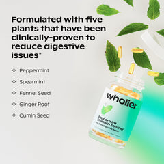 Wholier two-in-one capsules offer convenient daily digestion support.