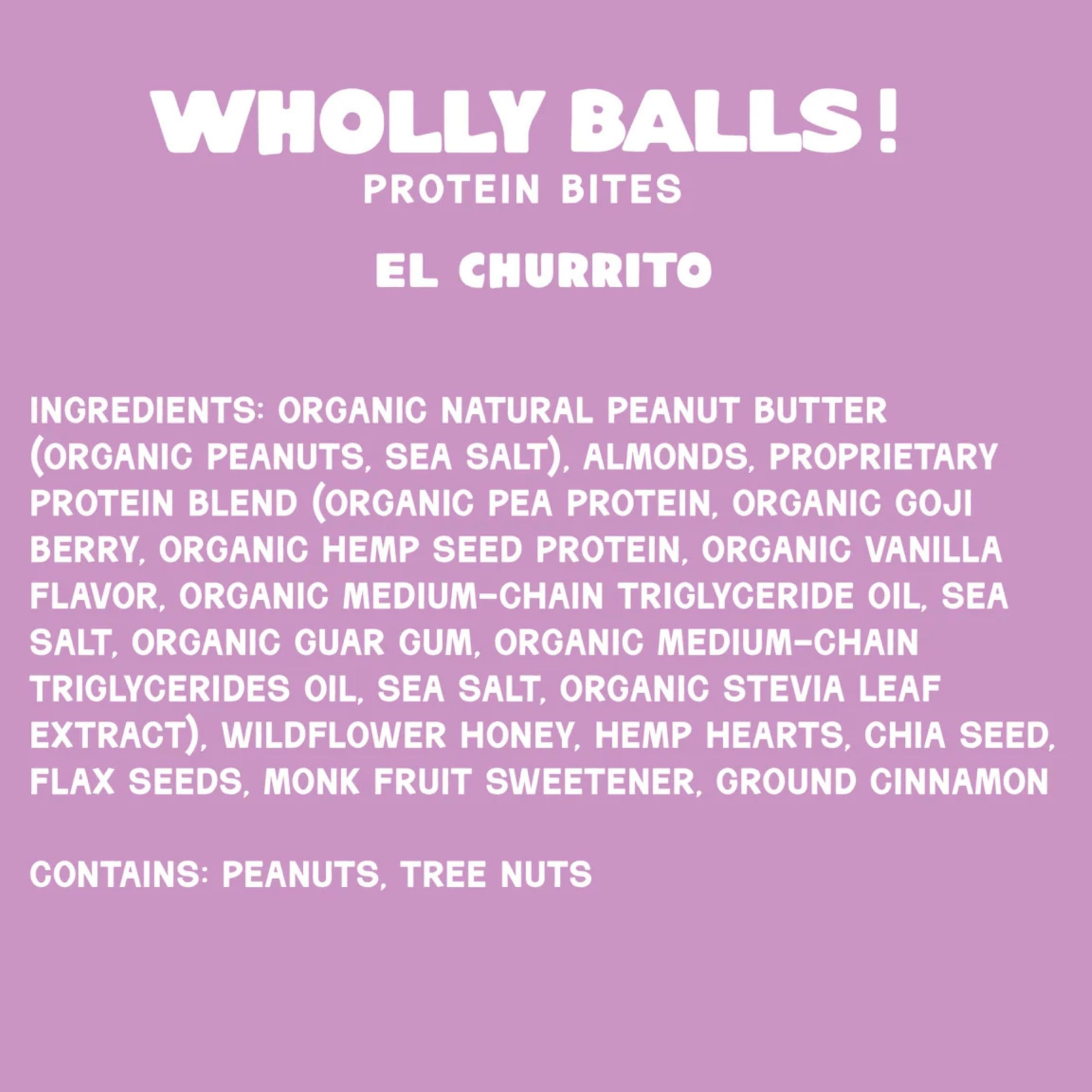 Wholly Balls on-the-go snack: compact energy boost for gym bags.
