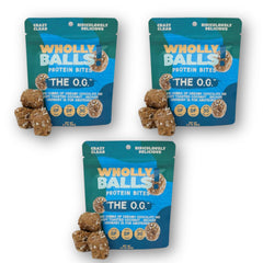 Wholly Balls Protein Bites pack of 3 for convenient on-the-go energy