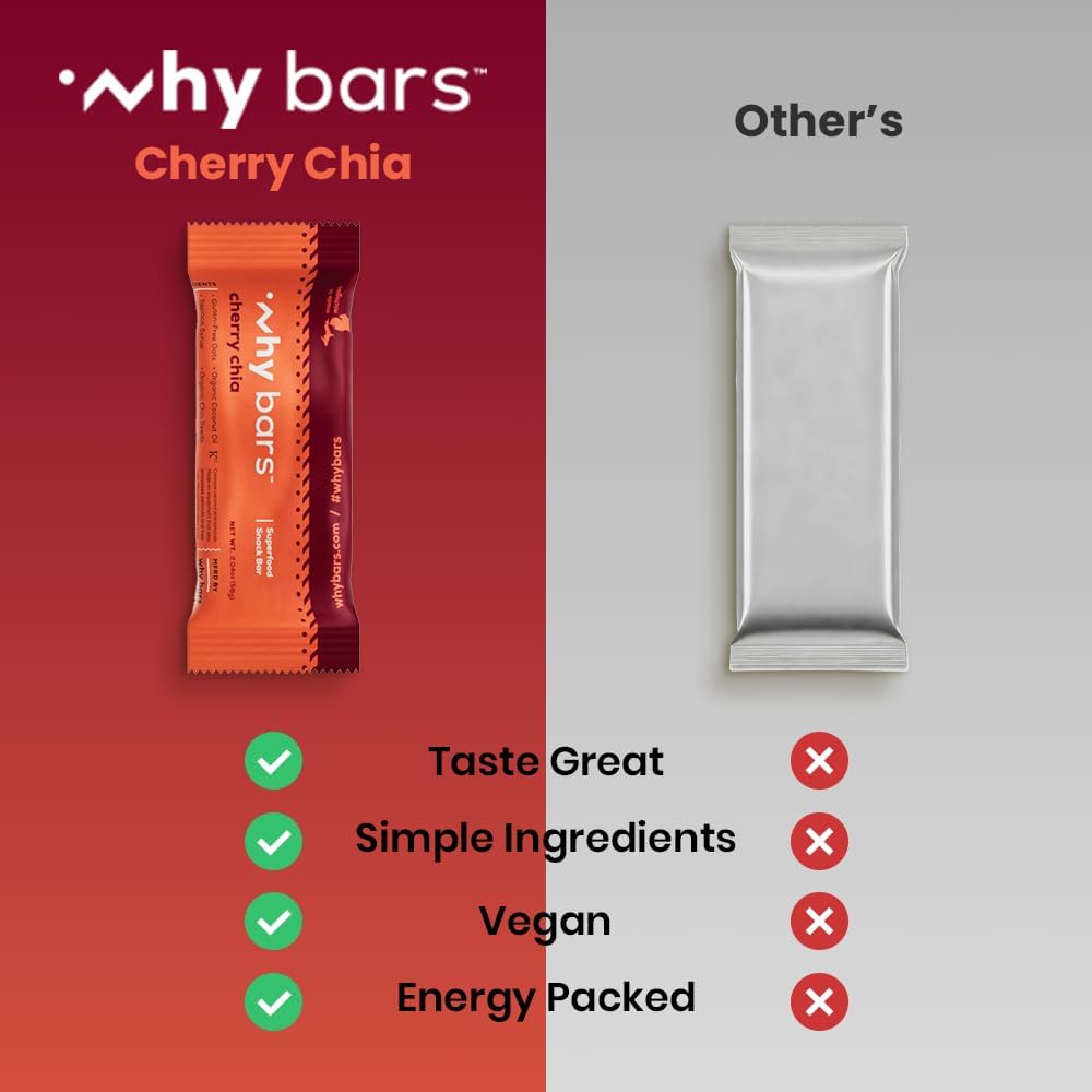 Why Bars Cherry Chia bar in hiking scene as convenient fuel on outdoor adventures