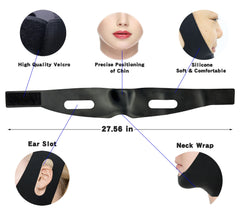 WIDVIH chin-lipo compression garment aids swelling management after liposuction