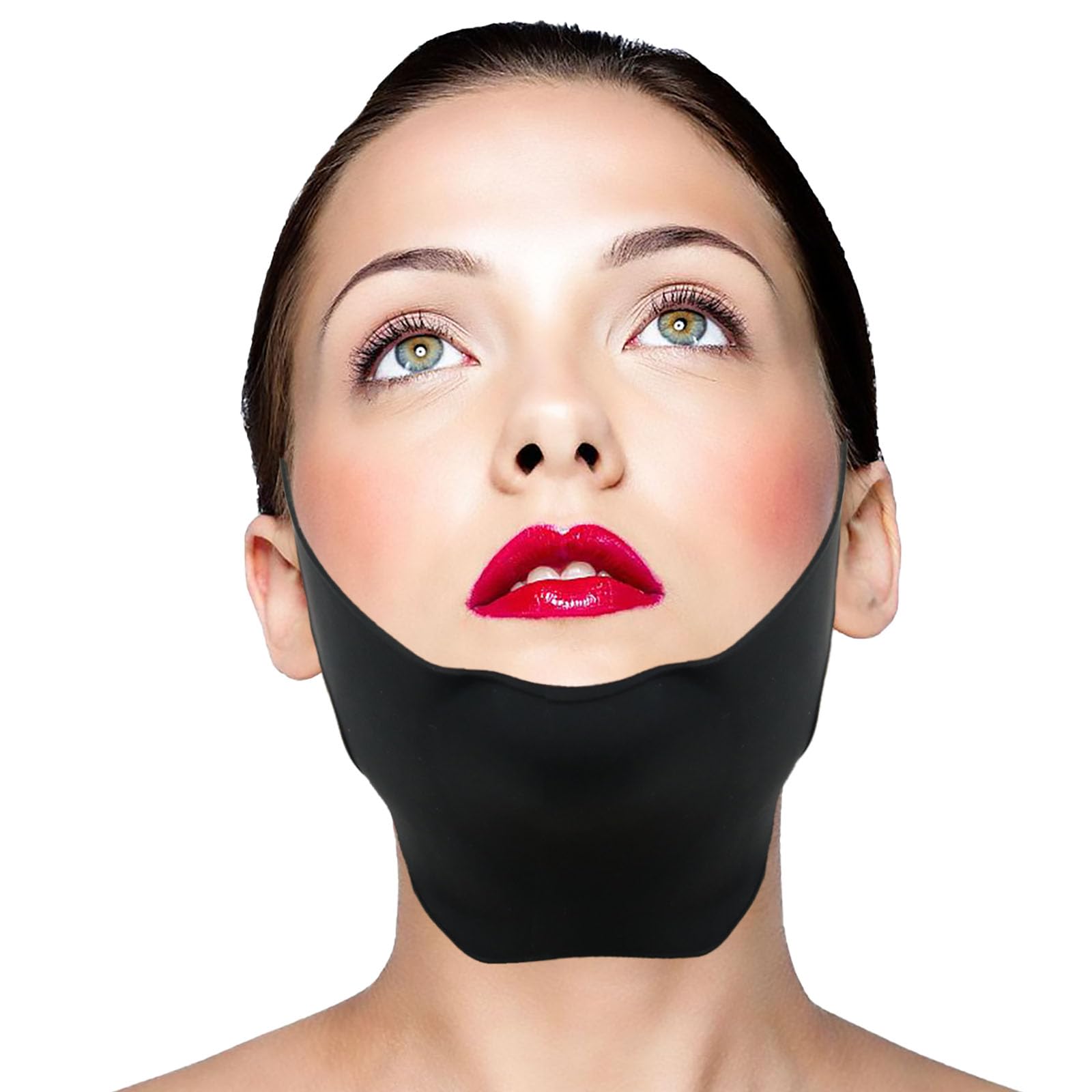 WIDVIH reusable black 2-pack chin strap for daily wear