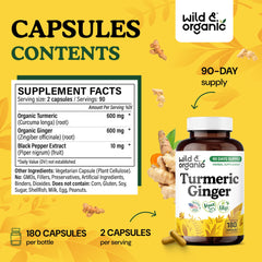 Wild & Organic fresh ginger root ready for daily immune support ideas.