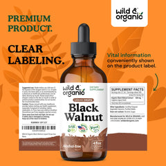 Wild & Organic natural health support without alcohol or sugar additives.