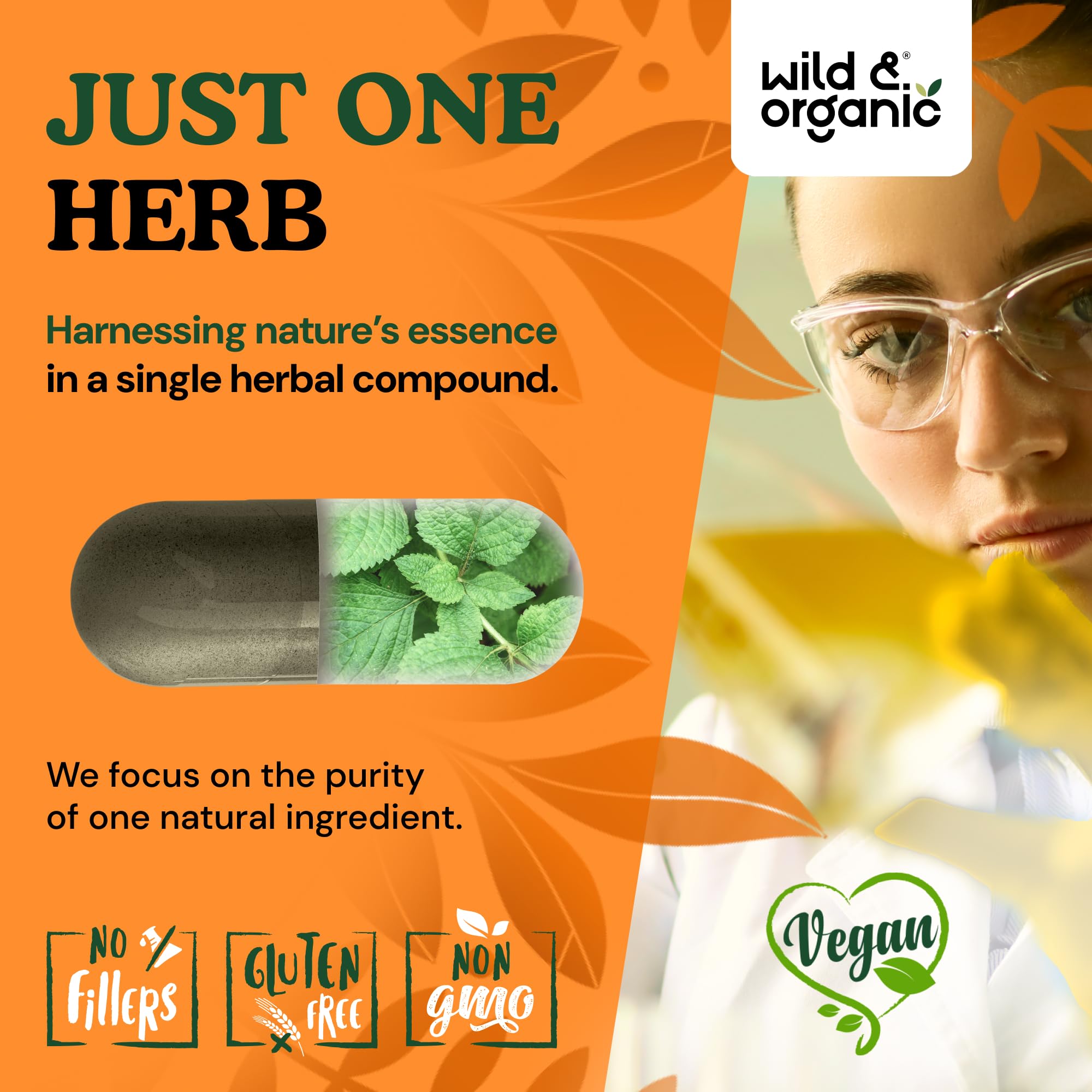 Open package scene with 180 nettle capsules arranged for daily use.