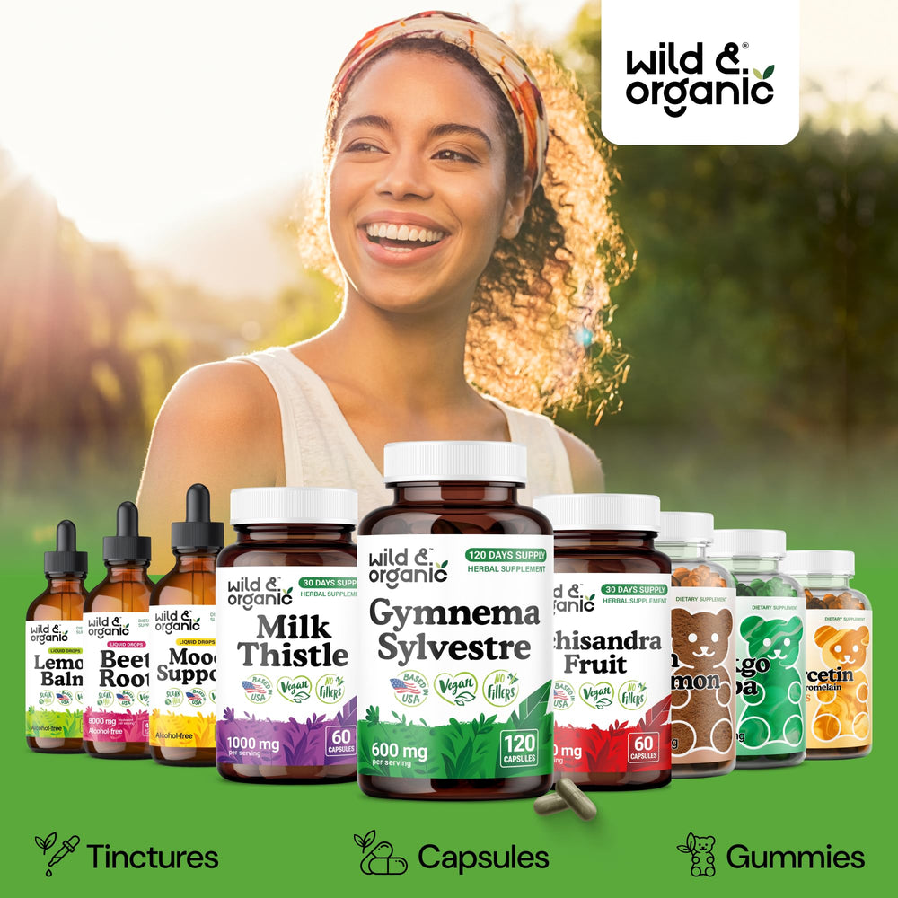 Wild & Organic vegan capsules emphasize plant-based supplement design