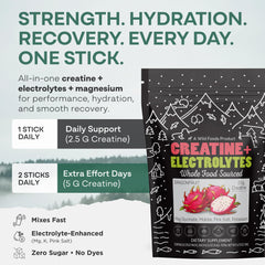 Wild Foods pre-workout packet pour supports fast mixing