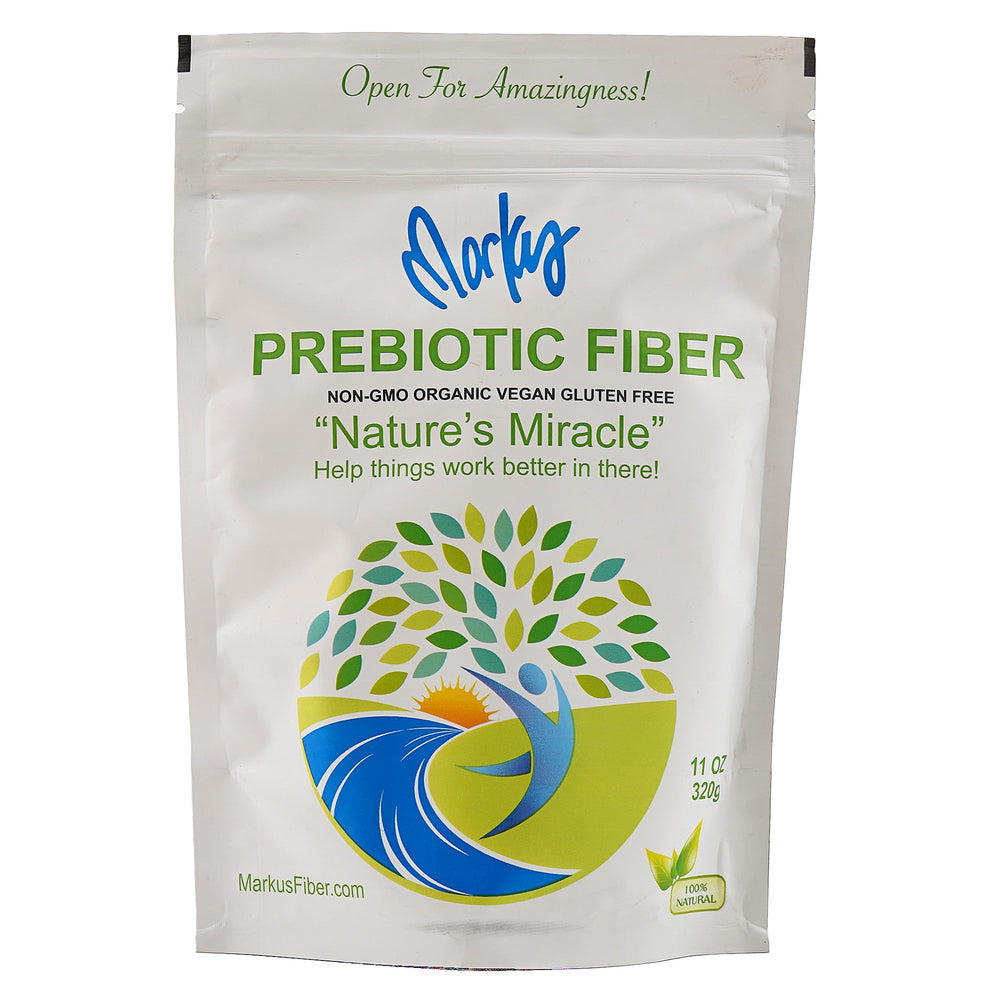 Wild Force Prebiotic Formula bottle showing convenient daily fiber support for gut health.