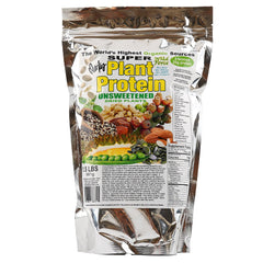 Wild Force Super Plant Protein with pine nuts and durian for gentle digestion.