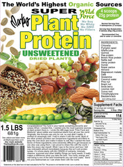 Wild Force Super Plant Protein with prickly pear cactus for nutritious digestion.