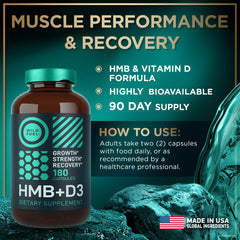 Wild Fuel HMB-D3 capsules preworkout scene suggesting potential training support.