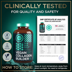 WILD FUEL vitamin C note emphasizes antioxidant support for collagen maintenance.