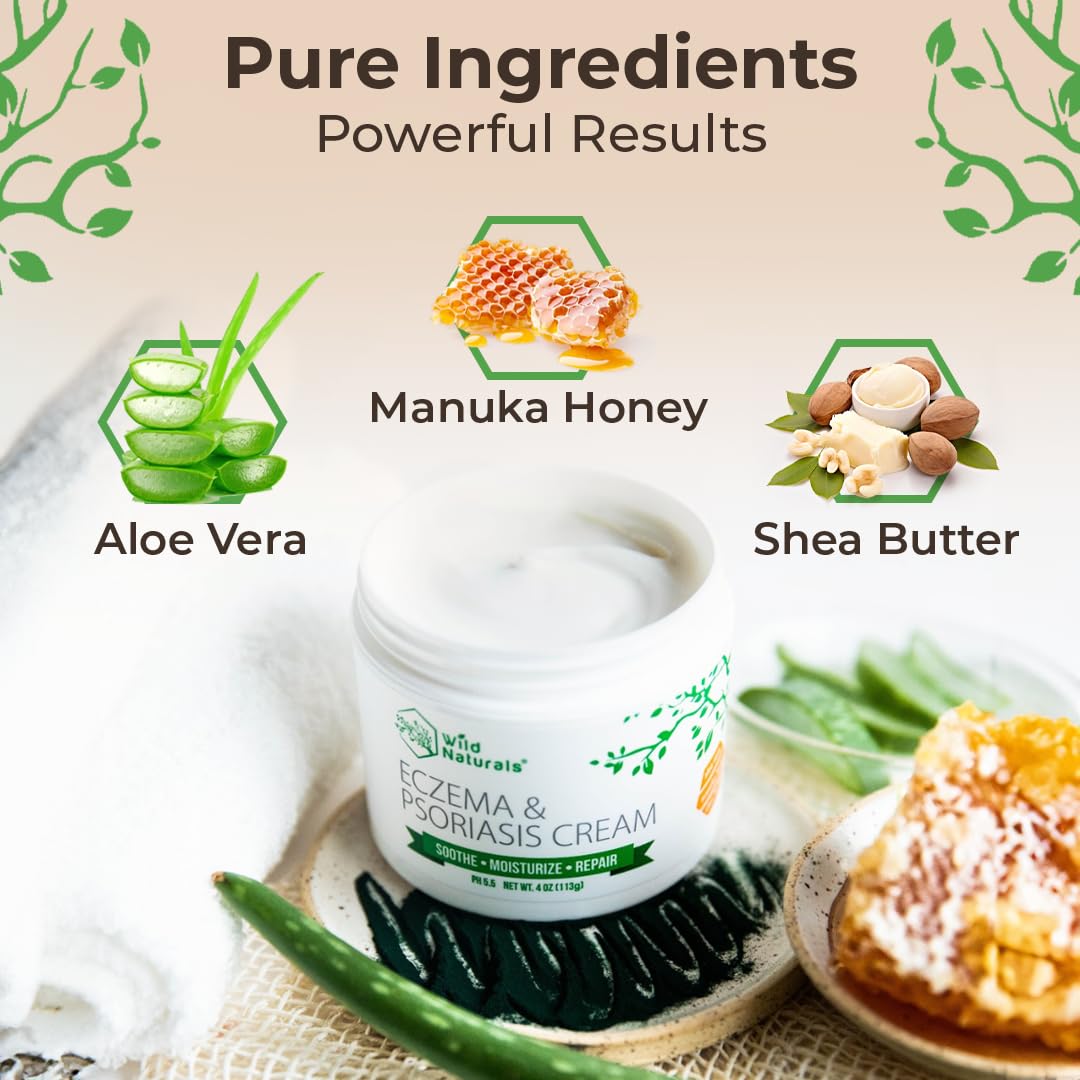 Wild Naturals non-greasy texture absorbs quickly into skin