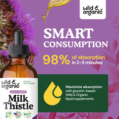 Wild & Organic glycerin-based drops with natural sweetness and no added sugar