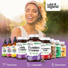 Lifestyle shot suggesting evening routine and relaxation with capsules