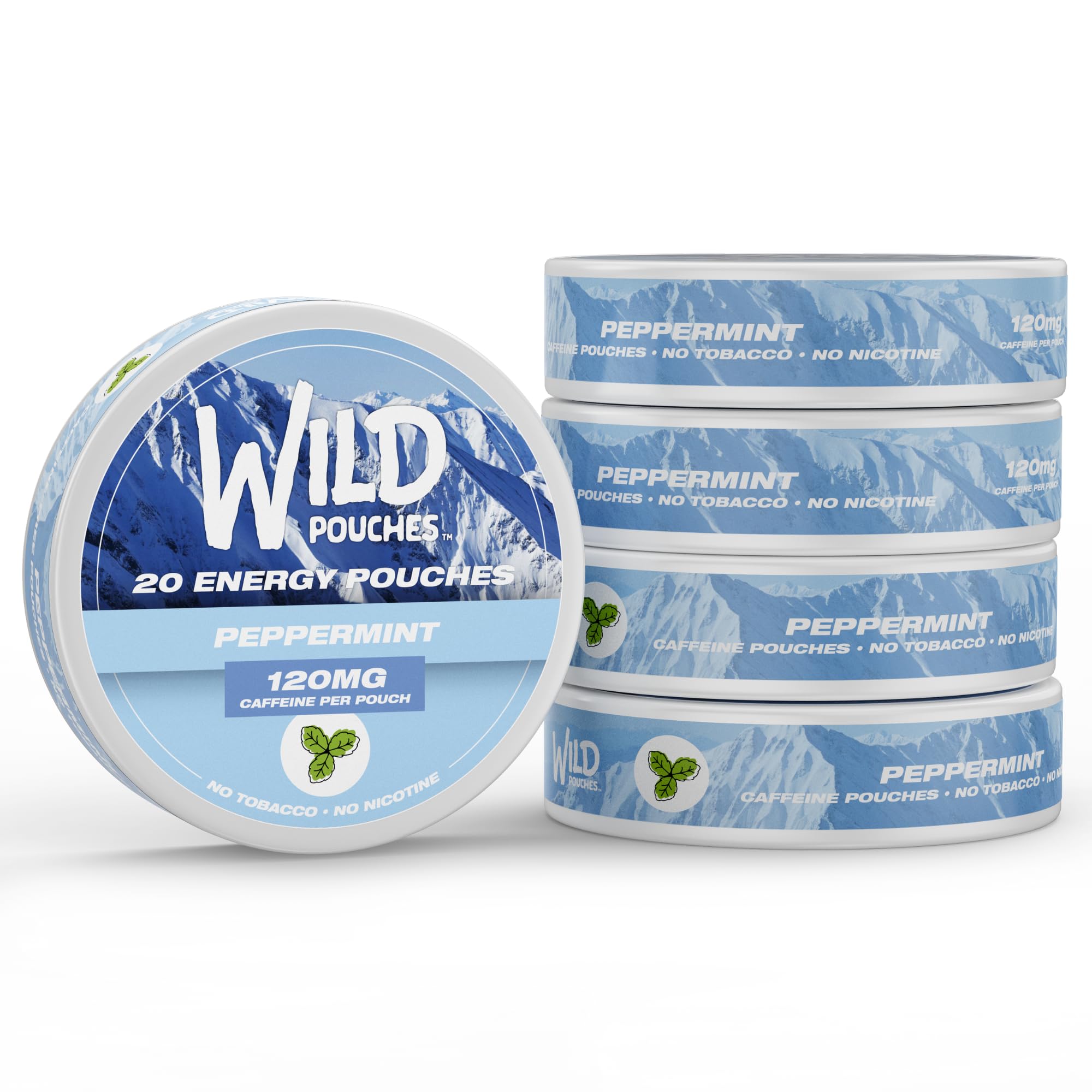 Wild Pouches peppermint-energy-pouch elevates on-the-go focus and alertness.