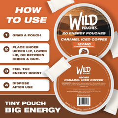 Wild Pouches pre-workout pouch provides a ready energy lift.