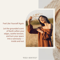 Wild + Rooted North lavender mist delivers relaxing, daytime grounding.