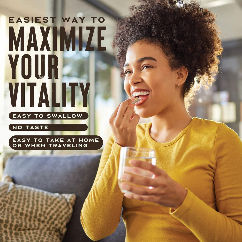 WILD SOCIETY beauty focus: capsules supporting hair, nails and skin.