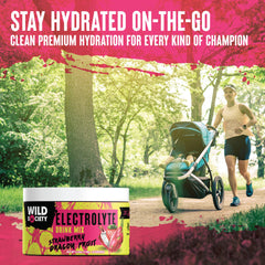 Wild Society Strawberry Dragon Fruit flavor for refreshing taste